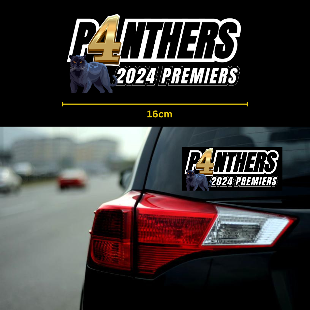 2024 Panthers Premiers Sticker