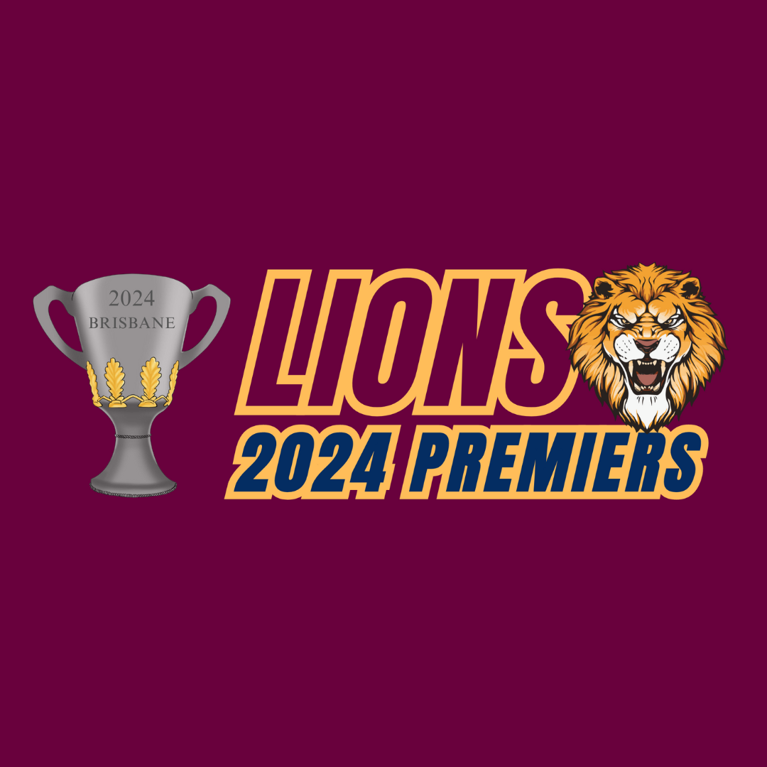 2024 Lions Premiers Sticker