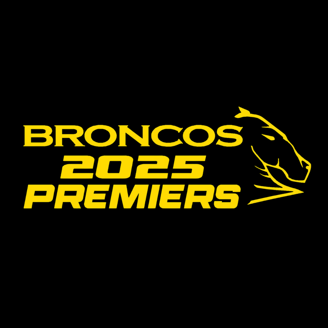 2025 Broncos Premiers Sticker