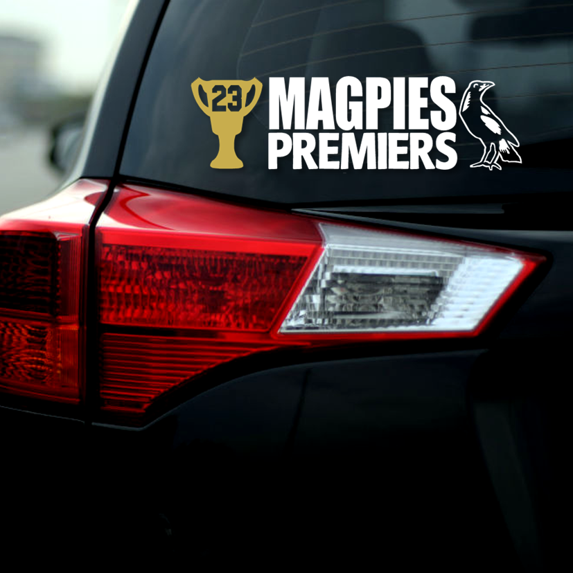 2023 Magpies Premiers Sticker