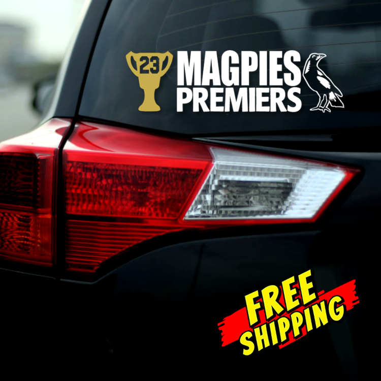 2023 Magpies Premiers Sticker