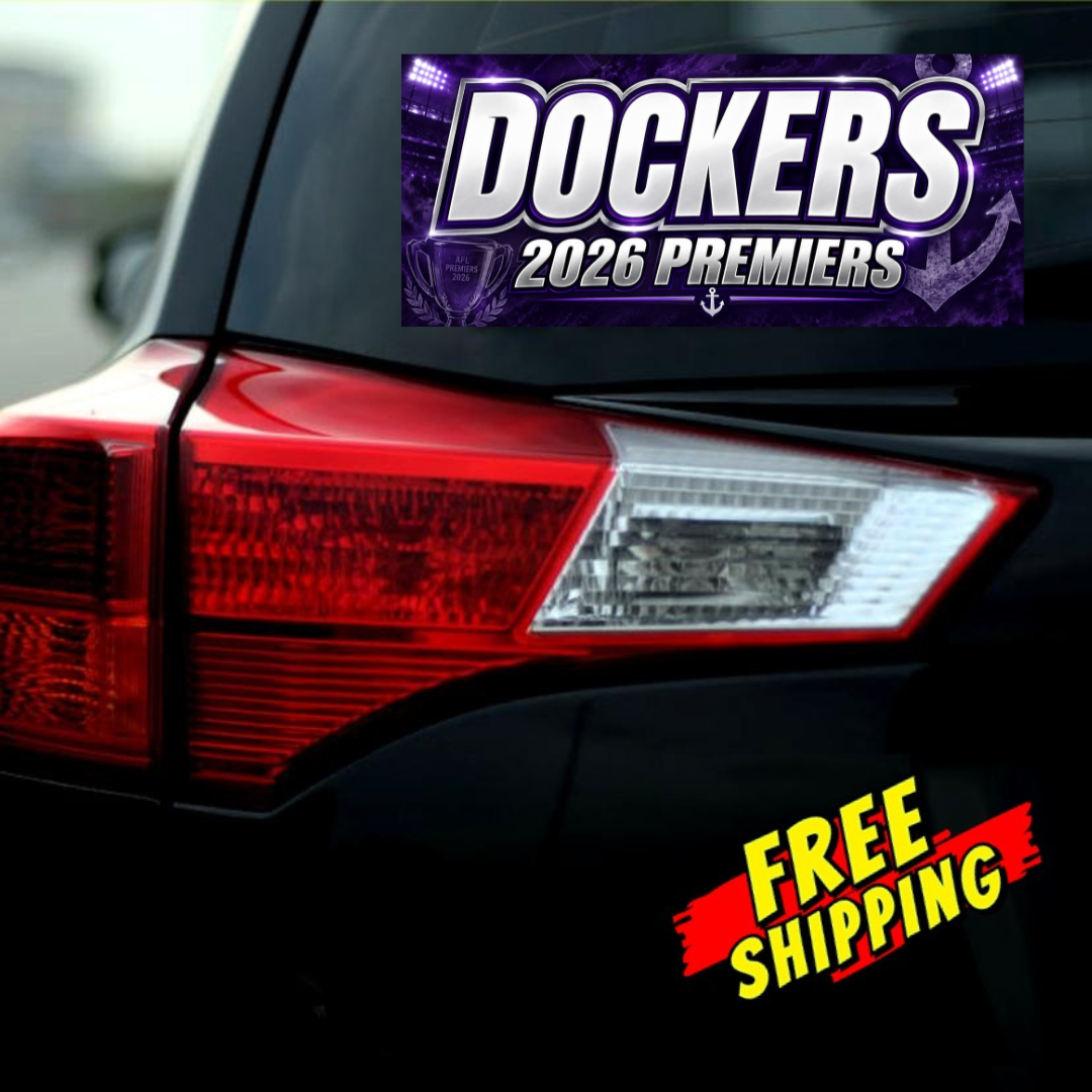 2026 Dockers Premiers Bumper Sticker