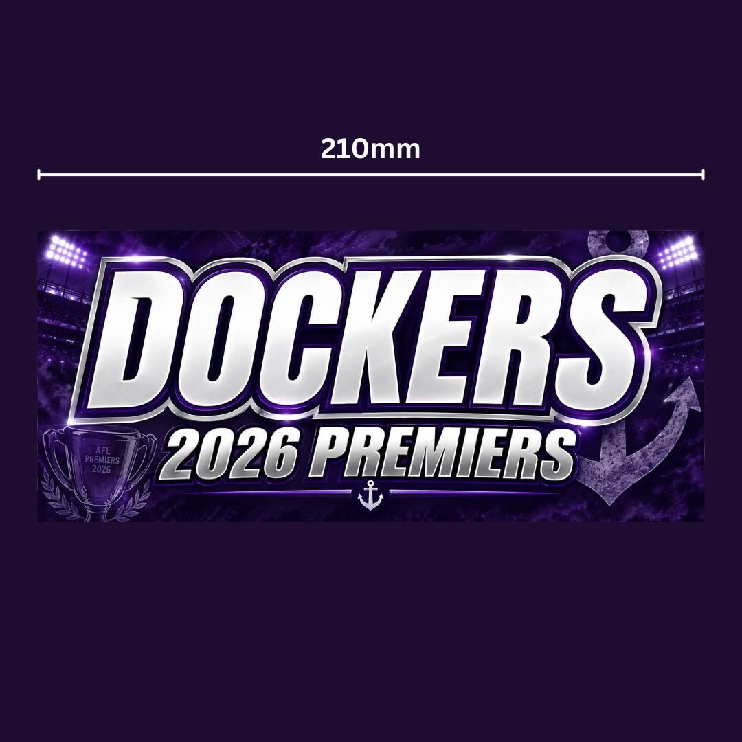 2026 Dockers Premiers Bumper Sticker