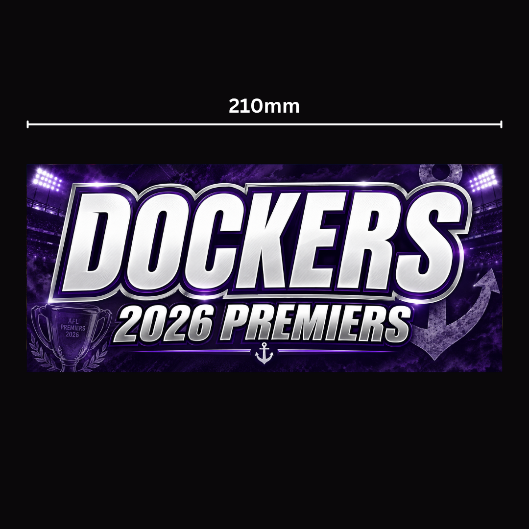 2026 Dockers Premiers Bumper Sticker