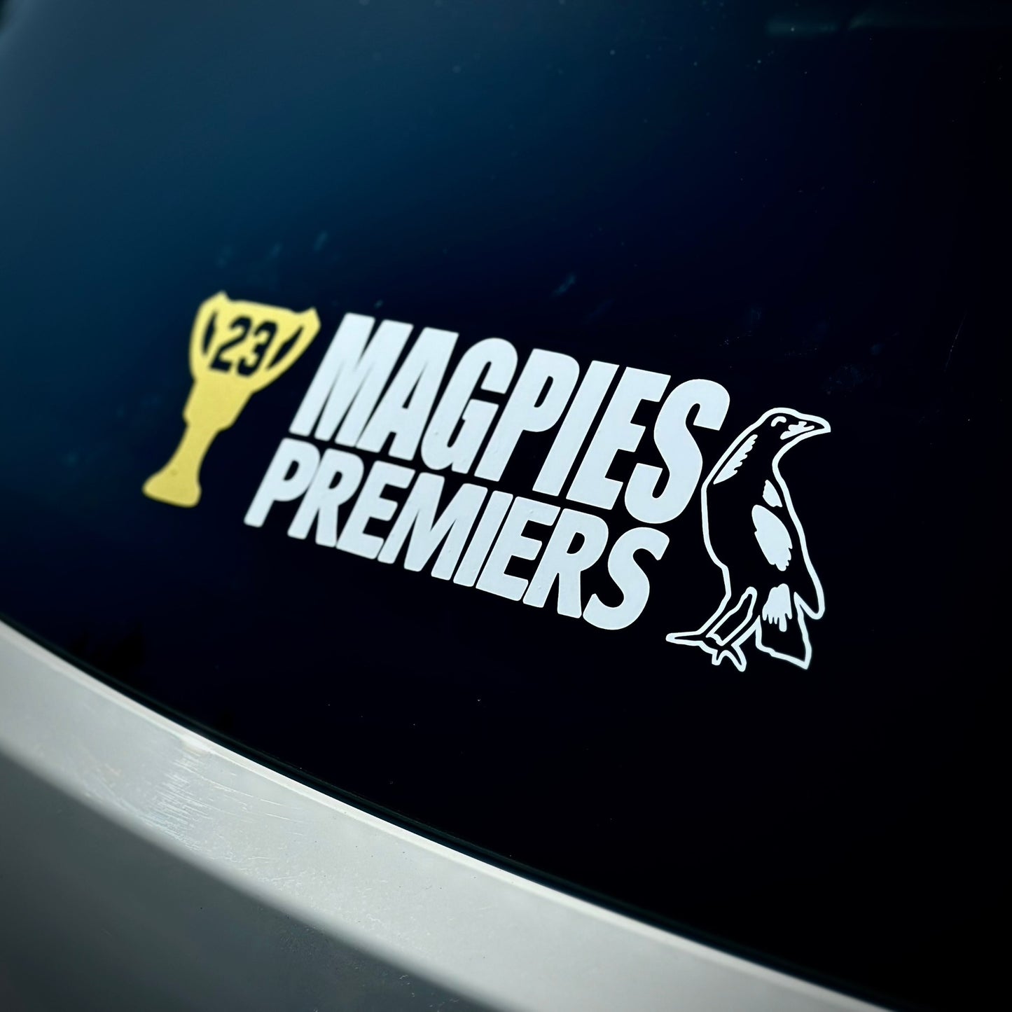 2023 Magpies Premiers Sticker