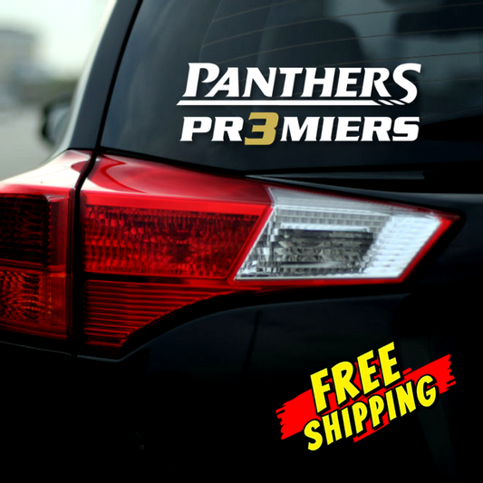 2023 Panthers Premiers Sticker