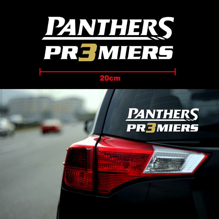 2023 Panthers Premiers Sticker