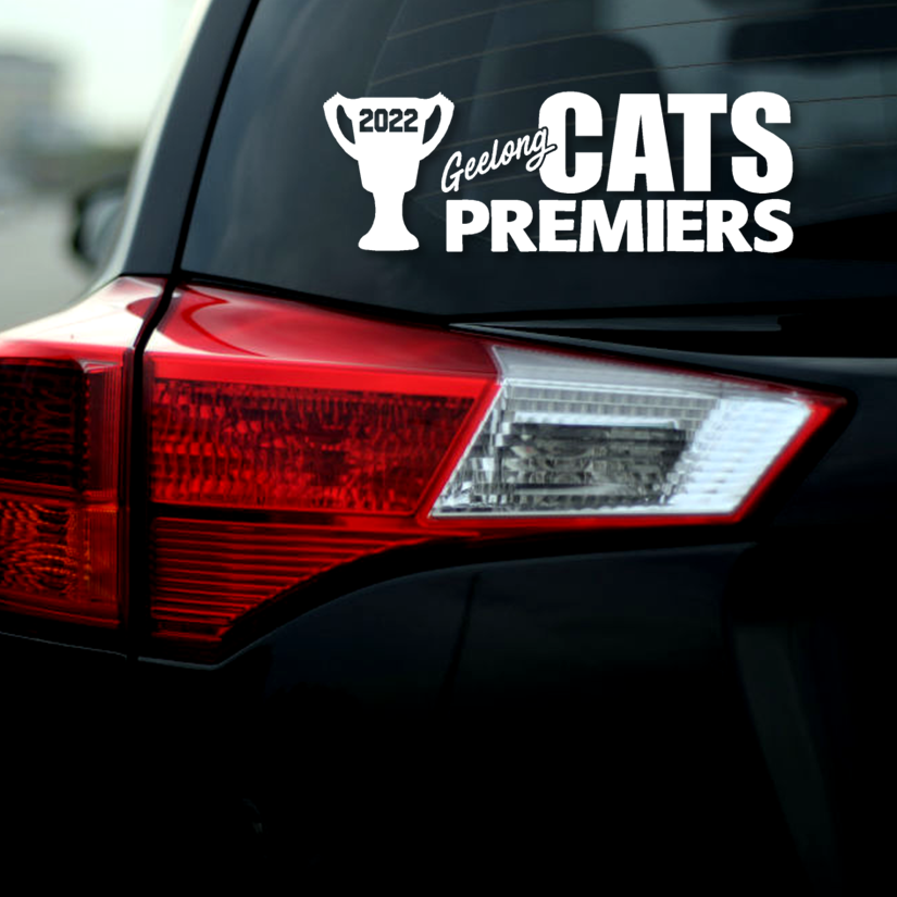 2022 Cats Premiers Sticker