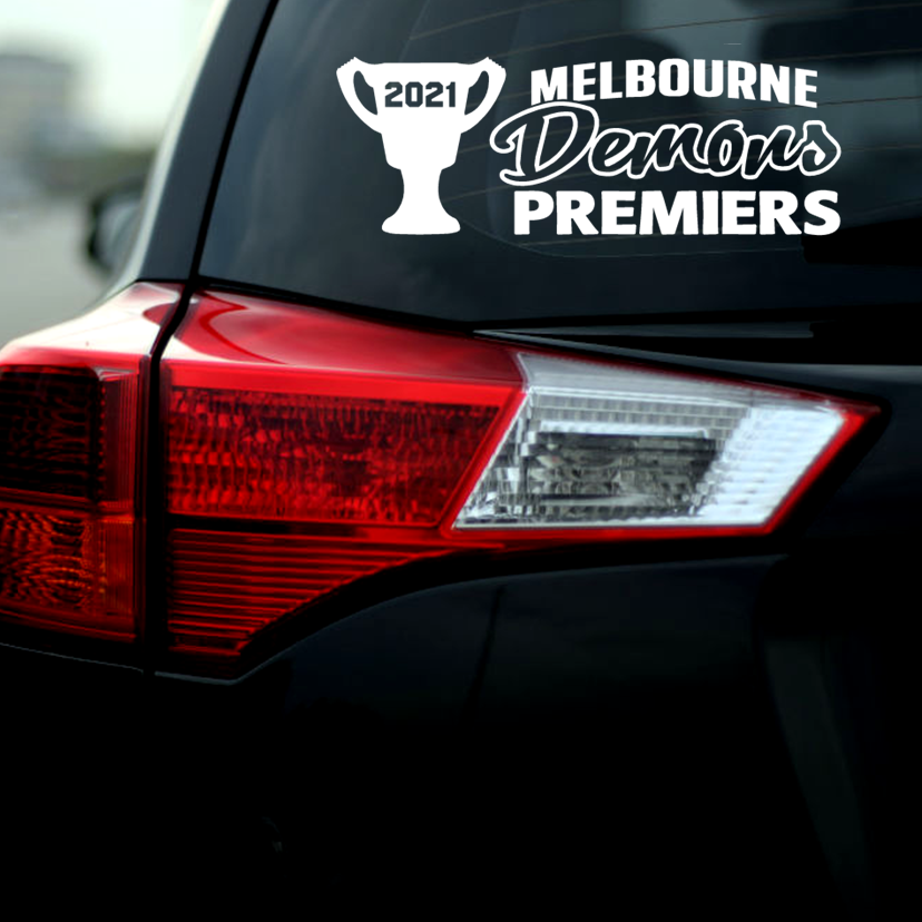 2021 Demons Premiers Sticker