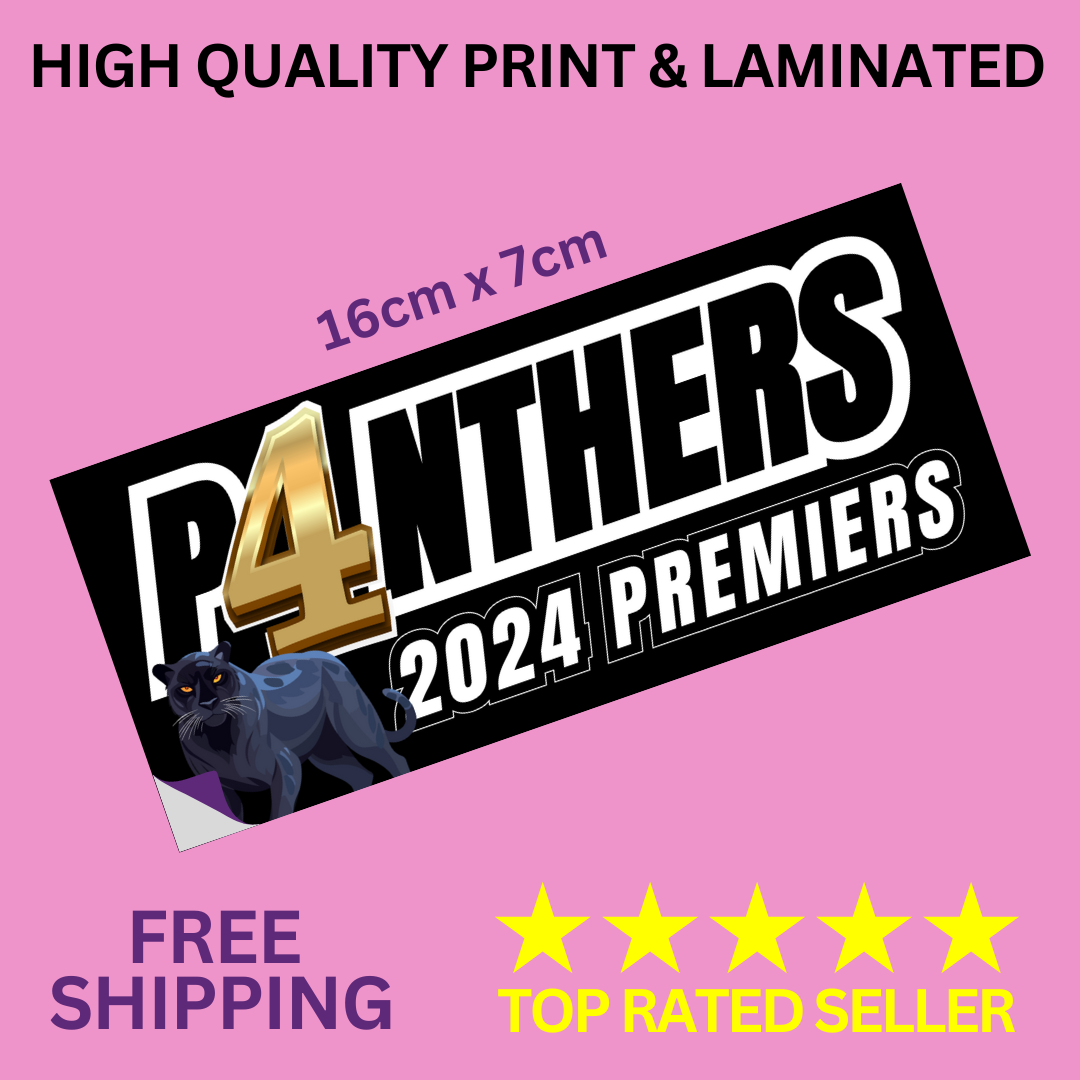 2024 Panthers Premiers Sticker