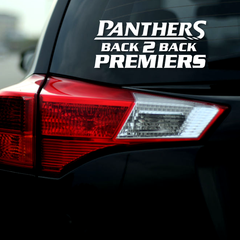 2022 Panthers Premiers Sticker